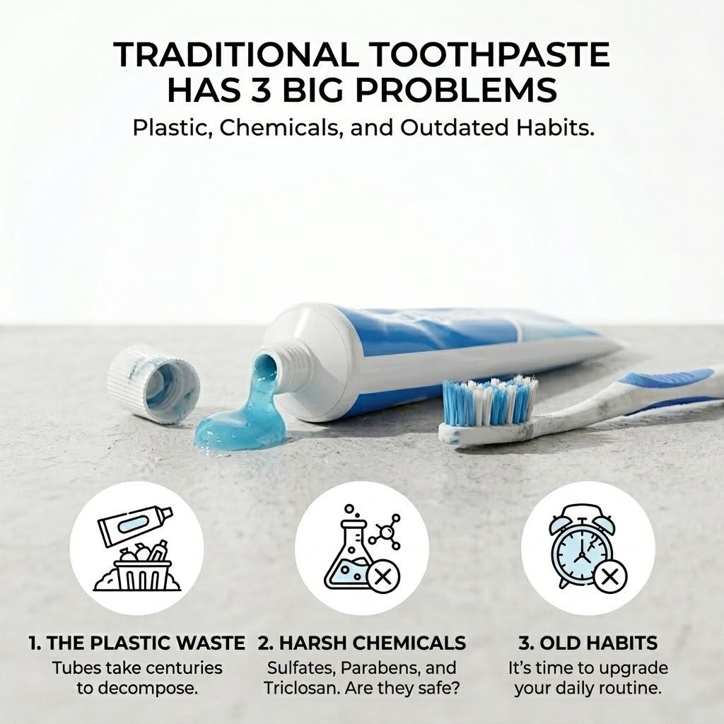 Toothpaste Tablets - Fresh Mint, 128 Tablets