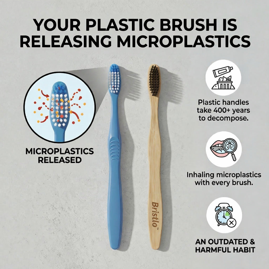 Bamboo Toothbrush | Pack of 2